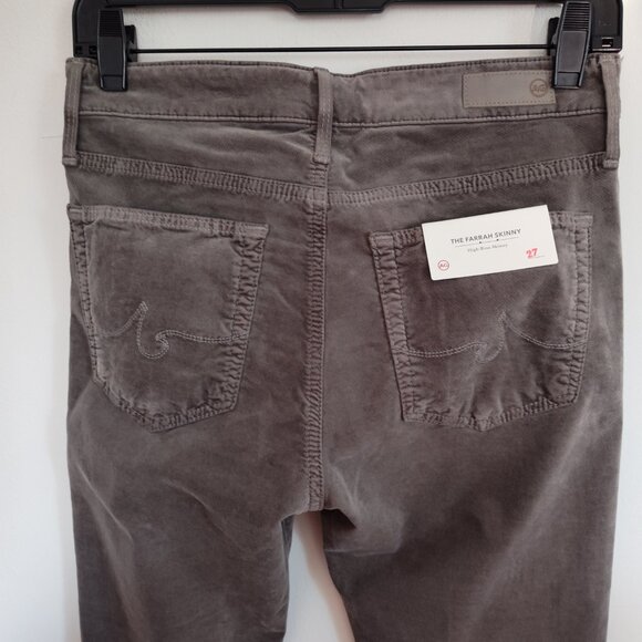 Ladies SZ 27 Adriano Goldschmied Grey Farrah Jean - Picture 4 of 7